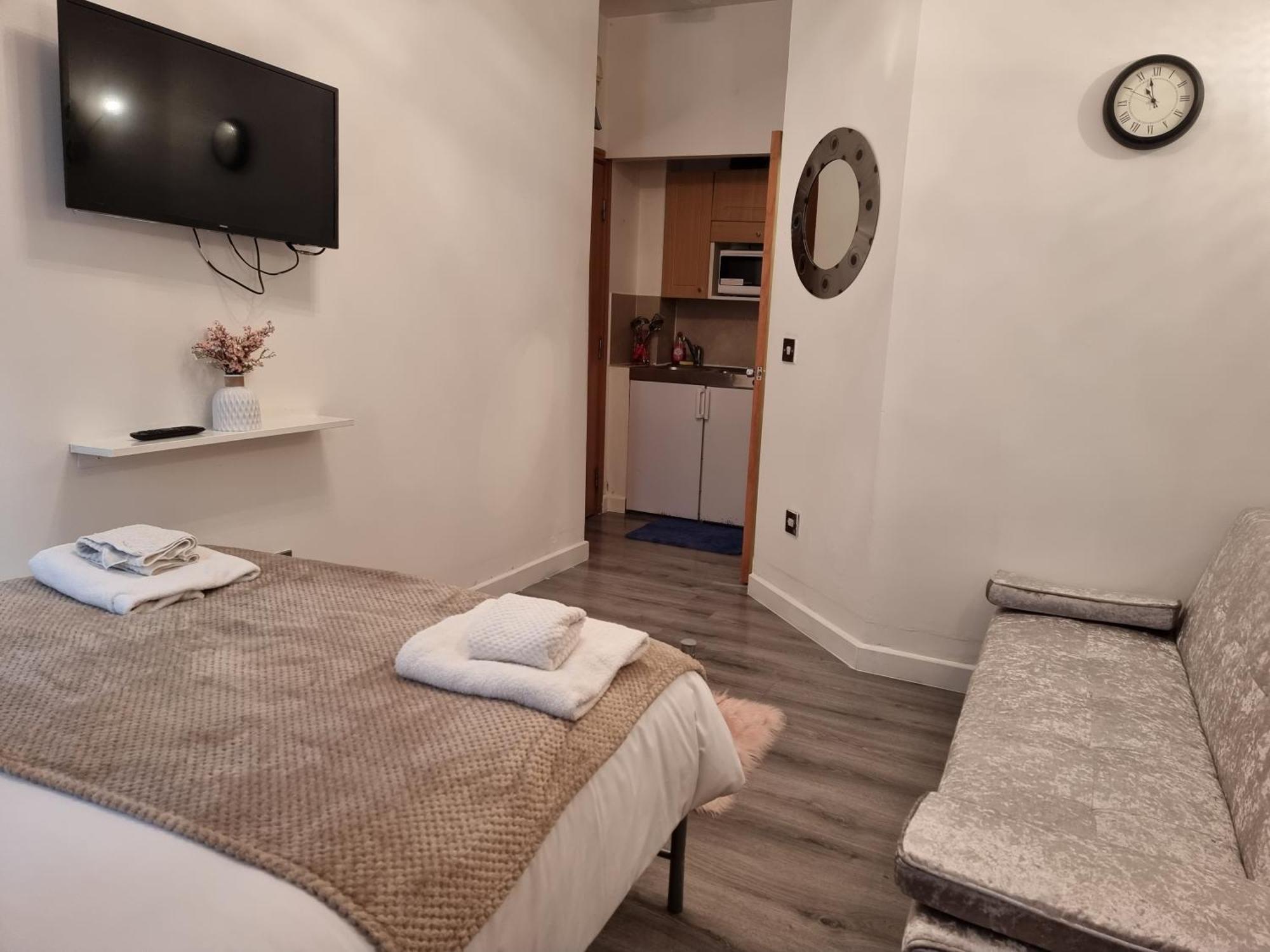 Fb2-Fantastic Basement Studio Good For 3 Near Hyde Park Leilighet London Eksteriør bilde